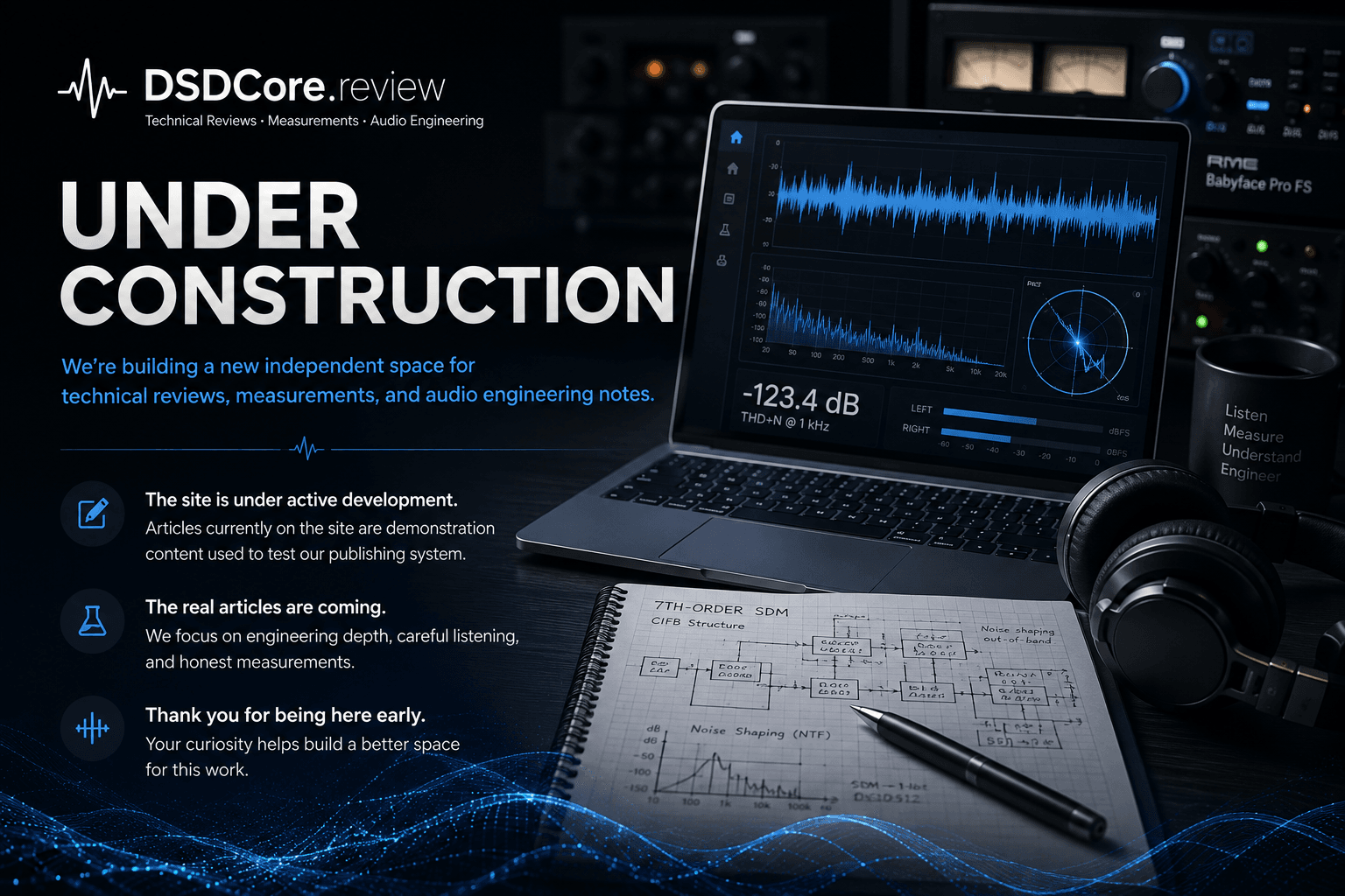 DSDCore.review Is Under Construction